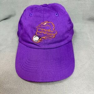 Early 2000's Diamondbacks Snake Logo Hat Purple Snapback Baseball Cap Seba